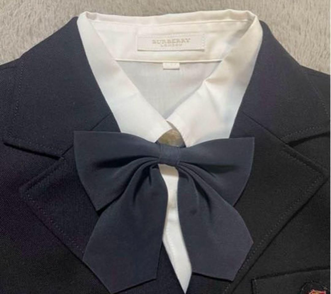 160 Burberry セレモニー　セットアップ　卒業式　ブレザー　スカート