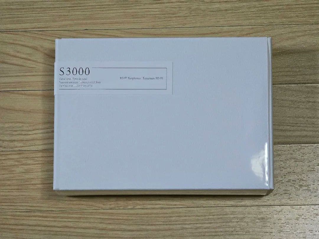 final S3000 FI-S3BSSD 有線イヤホン 未開封