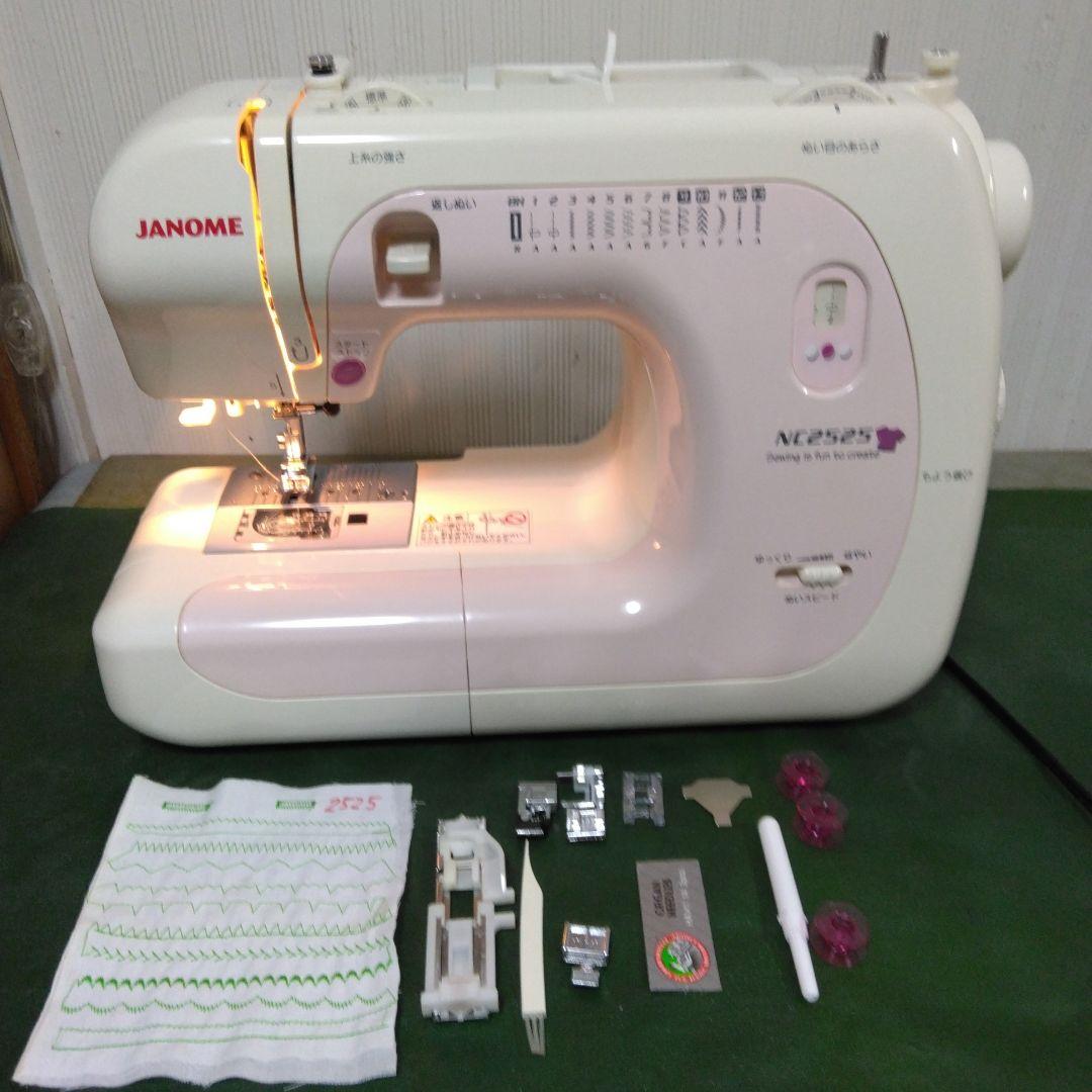 蛇の目ミシン、NC2525、美品。