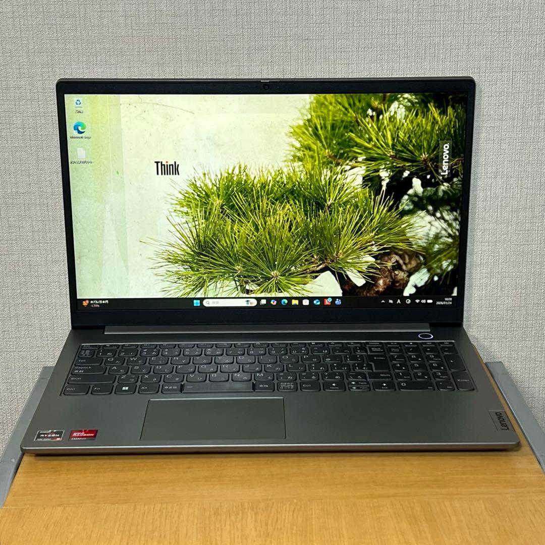 中古美品　THINKBOOK 15 G5 ABP 16GBメモリ　オフィス付き