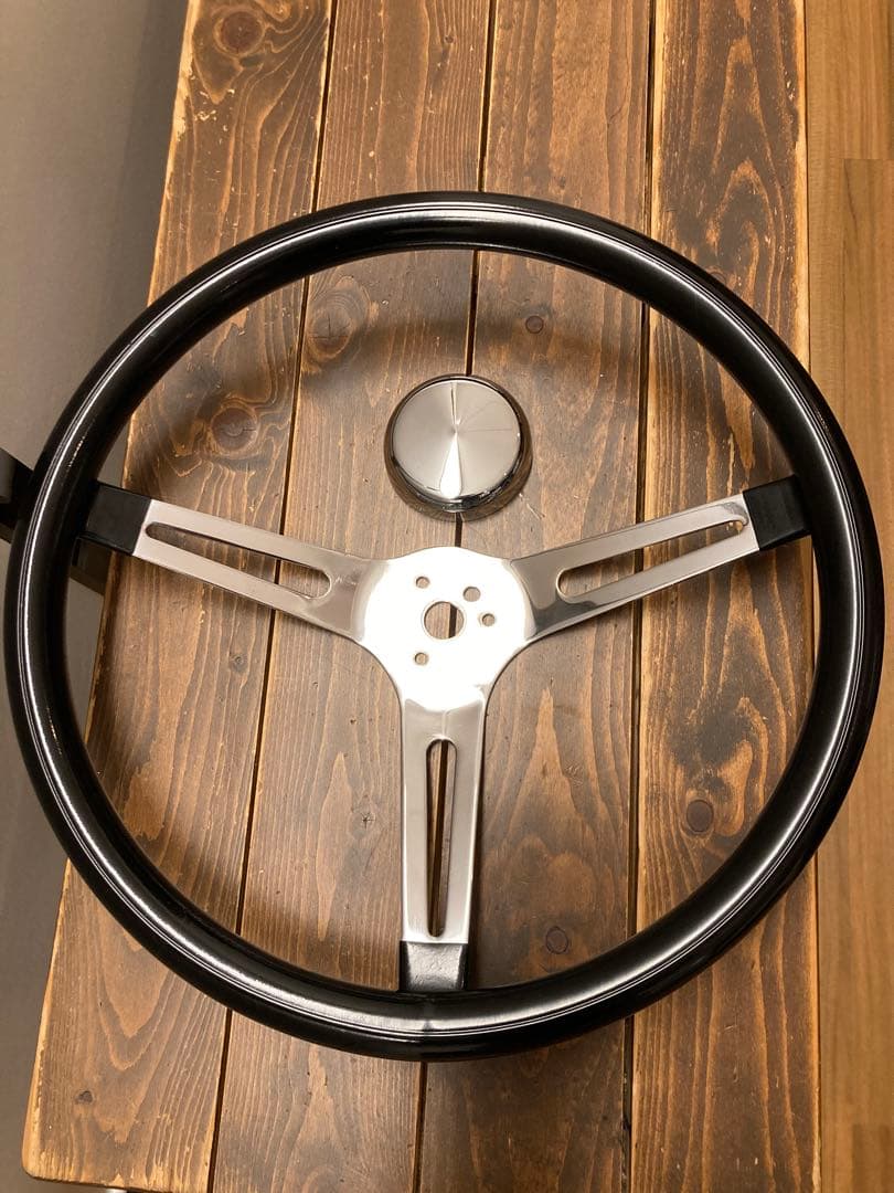 ムーンアイズ　ステアリング　38φ 38cm 絶版デザイン　ブラック