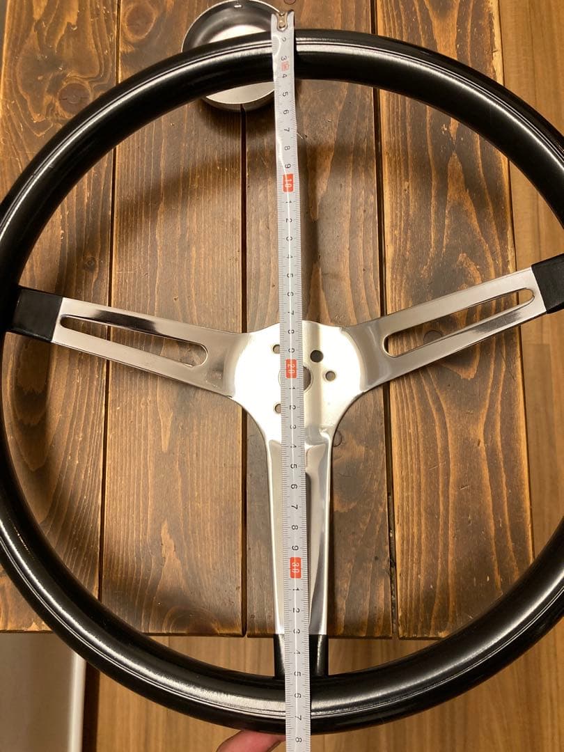 ムーンアイズ　ステアリング　38φ 38cm 絶版デザイン　ブラック