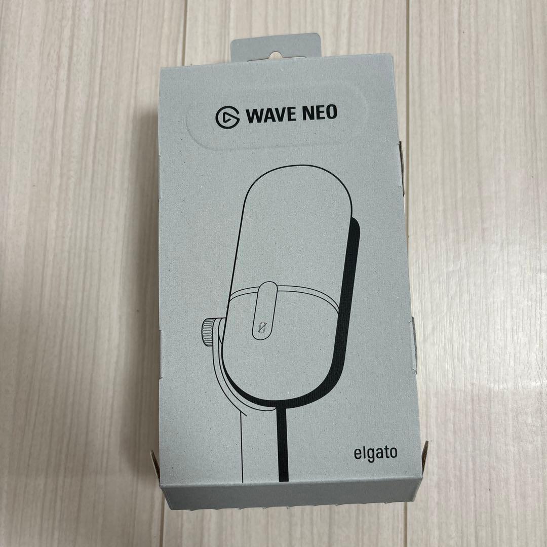 美品　USBコンデンサーマイクElgato Wave Neo ホワイトゲーミング