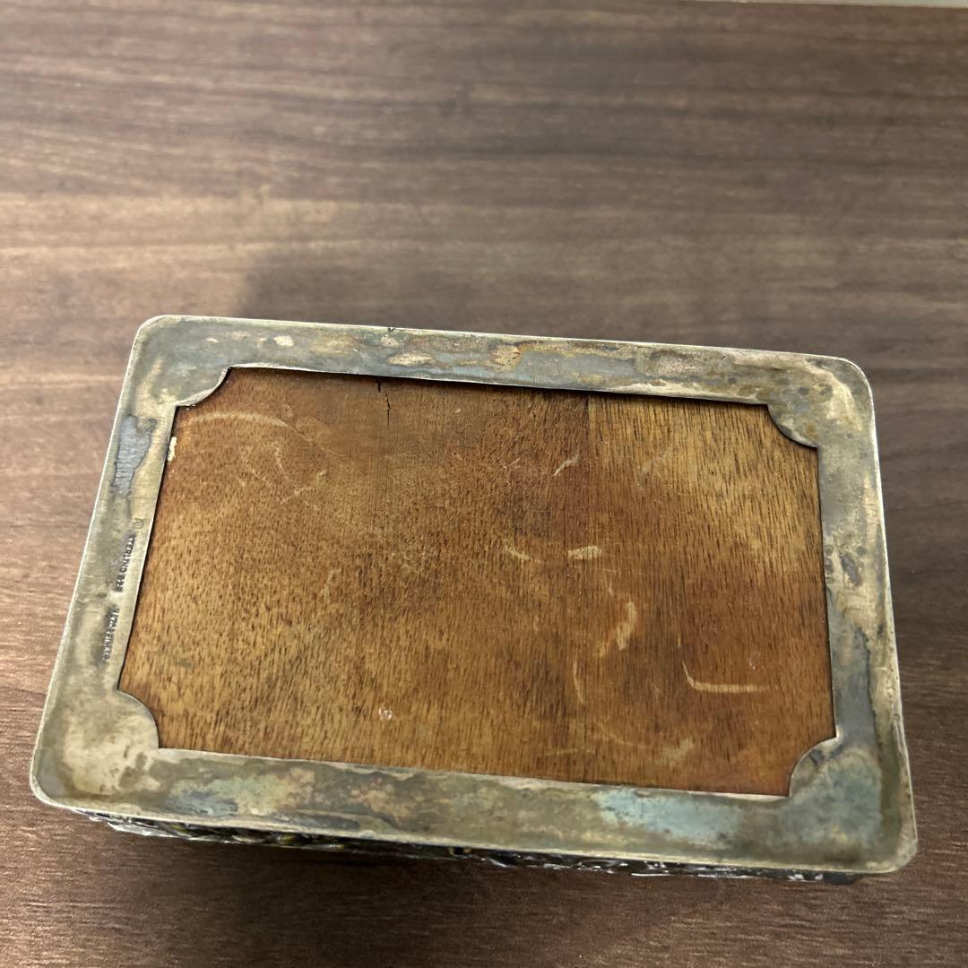 vintage Hazorfim銀製ボックス