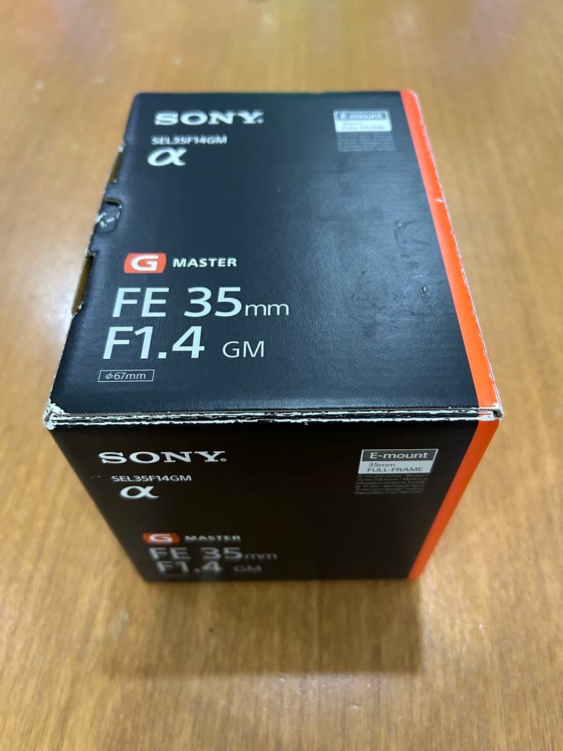 SONY FE 35mm F1.4 GM レンズ 本体