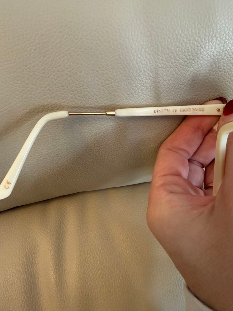 A.D.S.Rホワイトキャットアイサングラス