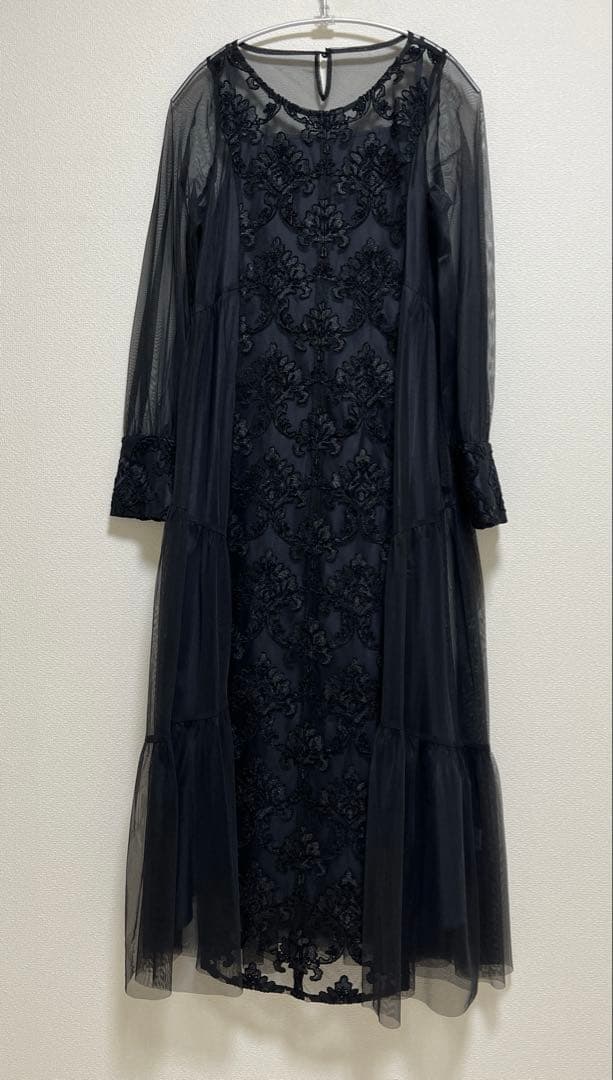 ★新品★ドリードール　モールレースサイドティアードドレス　結婚式　パーティー