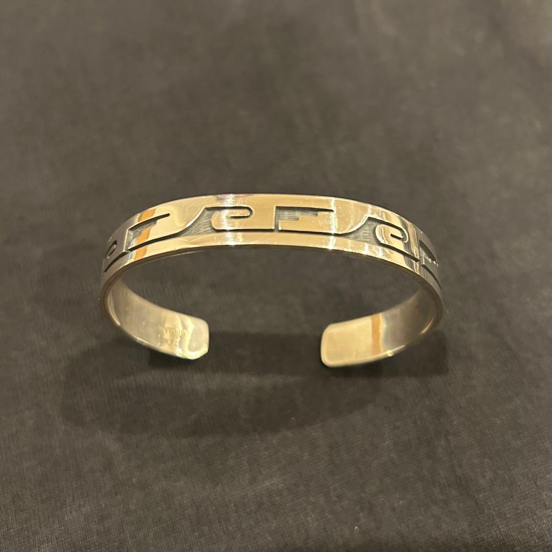 HOPI/ホピ族F.YOWYTEWA作 オーバーレイ バングル