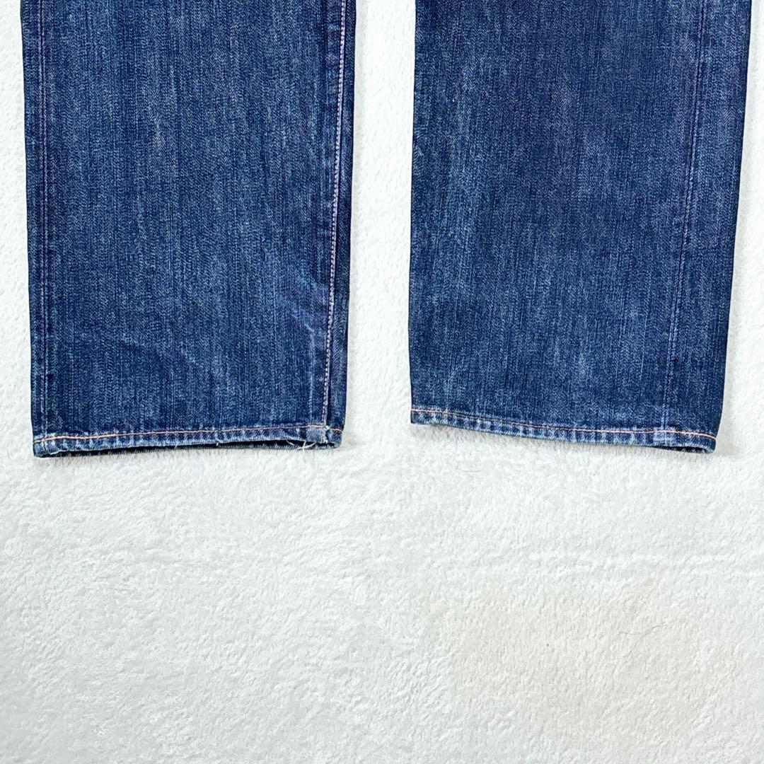 EVISU No.2 2005 大黒 ビックカモメ 赤耳 W33 デニム パンツ