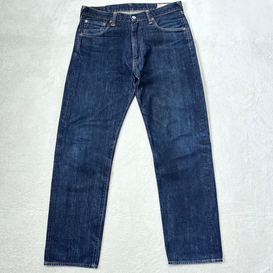 EVISU No.2 2005 大黒 ビックカモメ 赤耳 W33 デニム パンツ