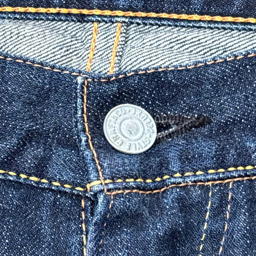 EVISU No.2 2005 大黒 ビックカモメ 赤耳 W33 デニム パンツ