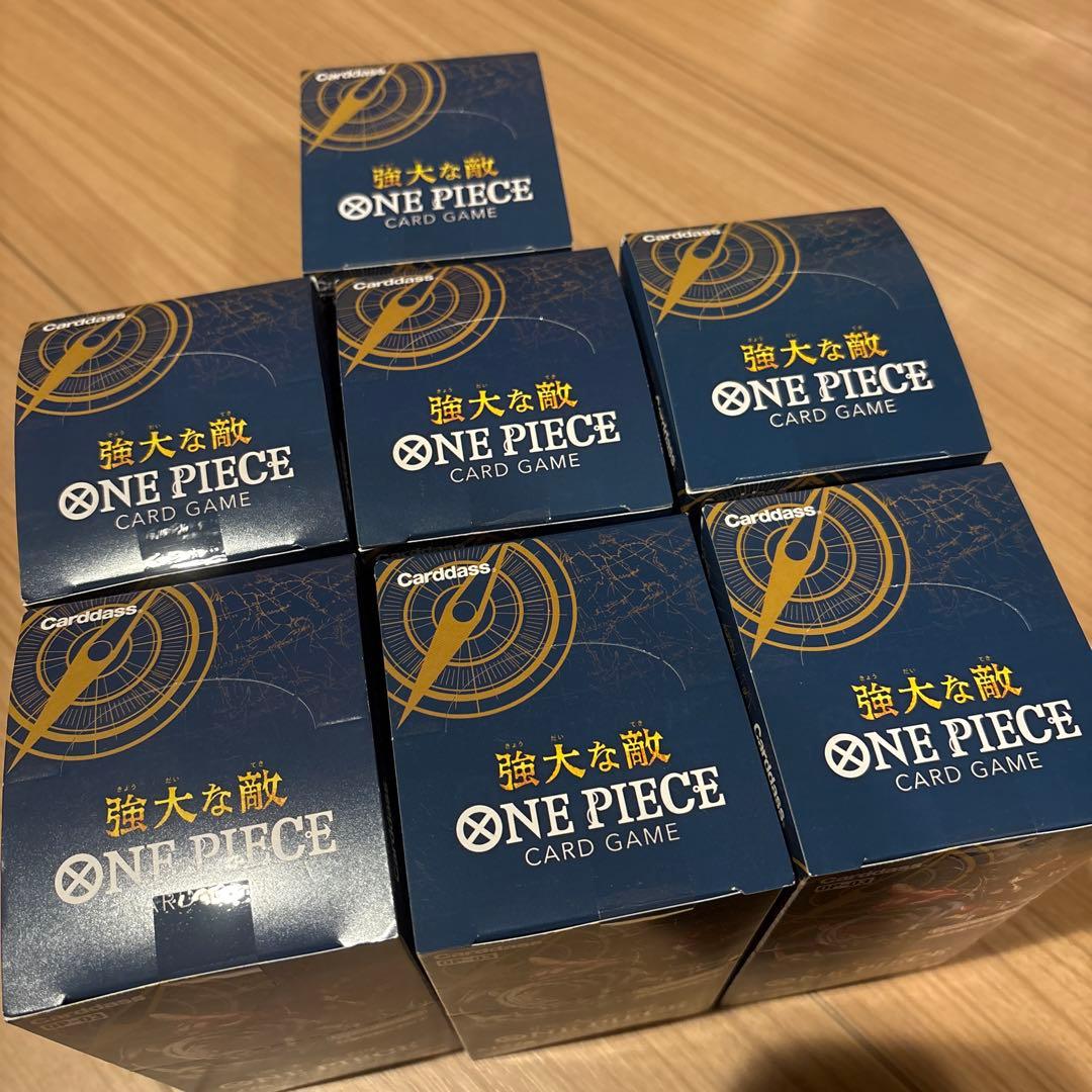 【新品未開封】ワンピースカード　強大な敵 BOX （テープ付き）