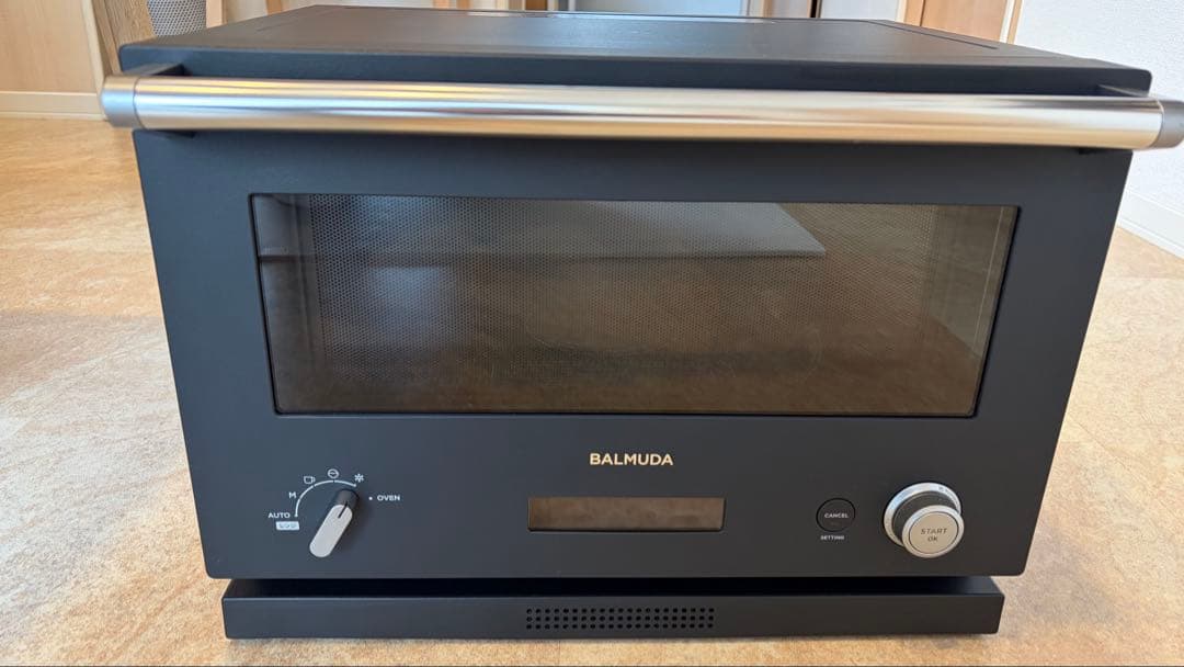 BALMUDA オーブンレンジ ブラック　K04A-BK