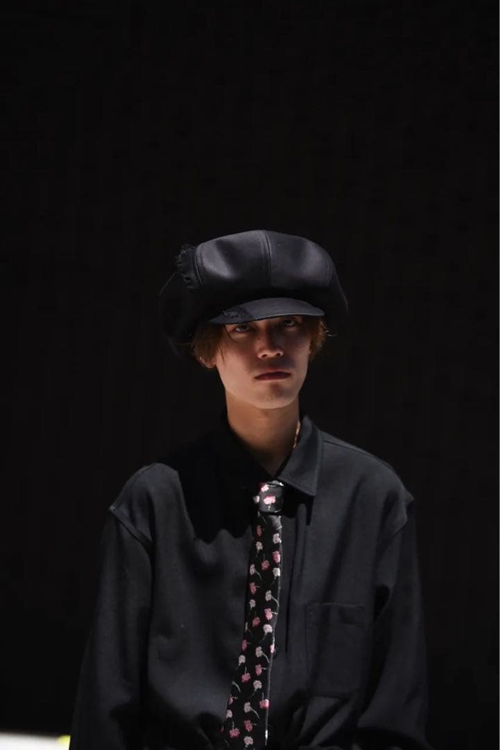 【美品】Ground Y グラウンドワイ ダメージコットンキャスケット