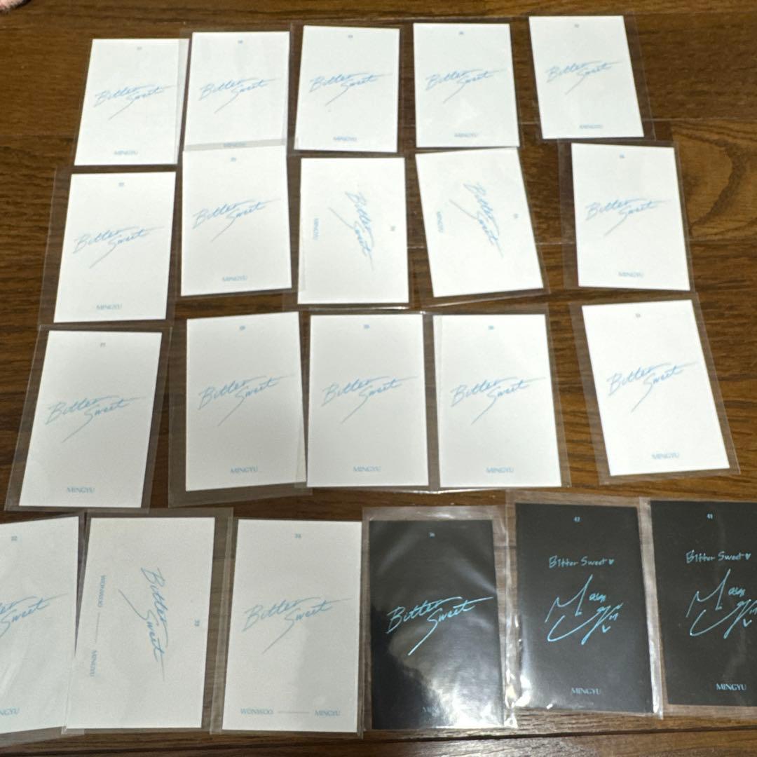 SEVENTEEN MINGYU ミンギュ トレカセット