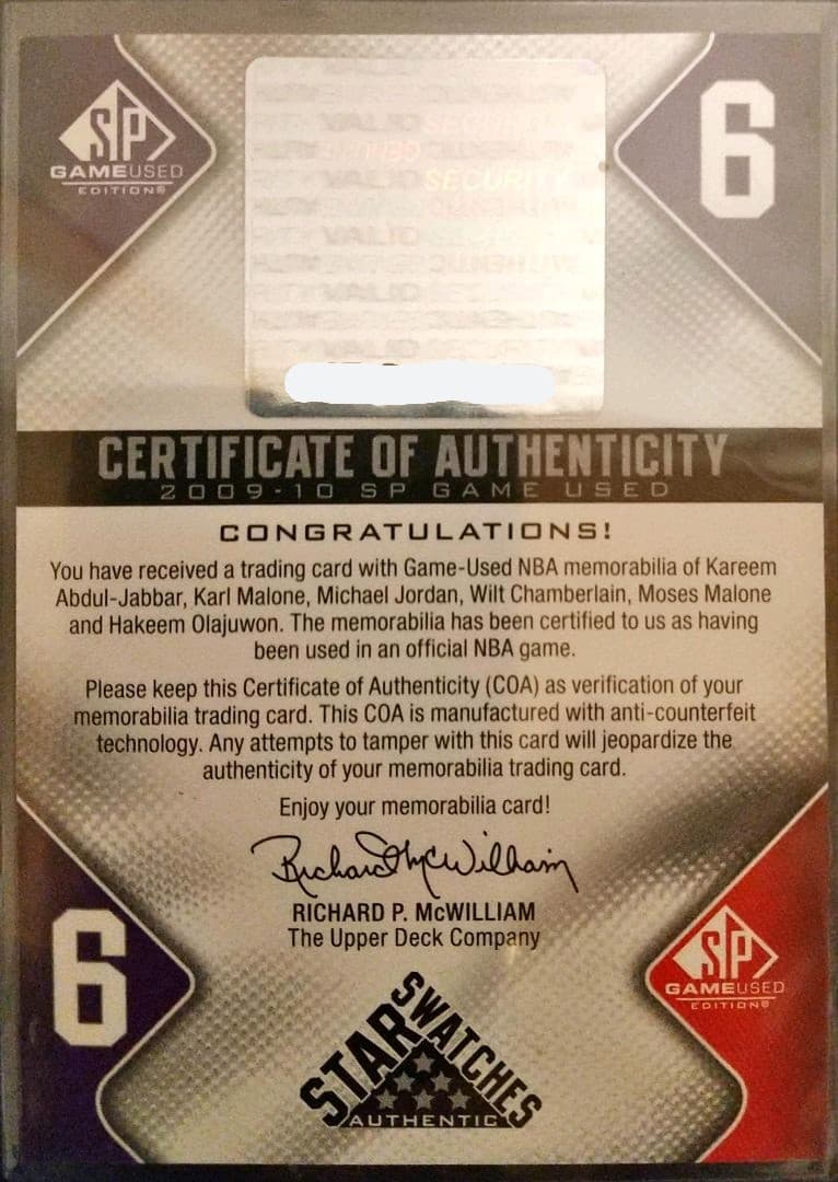 09-10 SPGU Jordan Chamberlain他6人 jersey