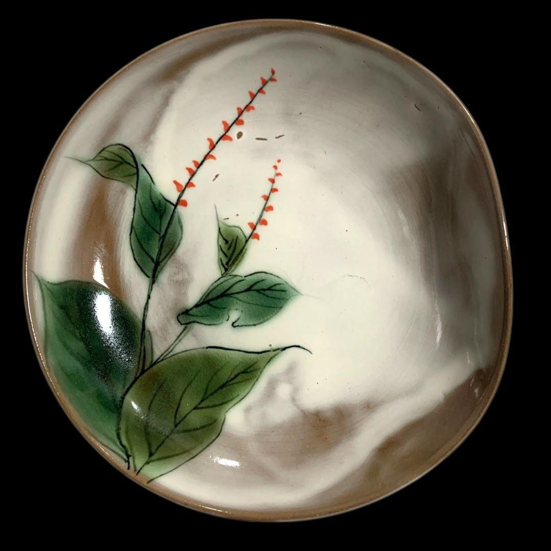 清水焼 京焼 陶葊 陶あん コンポート フルーツ皿 高台皿 3客セット