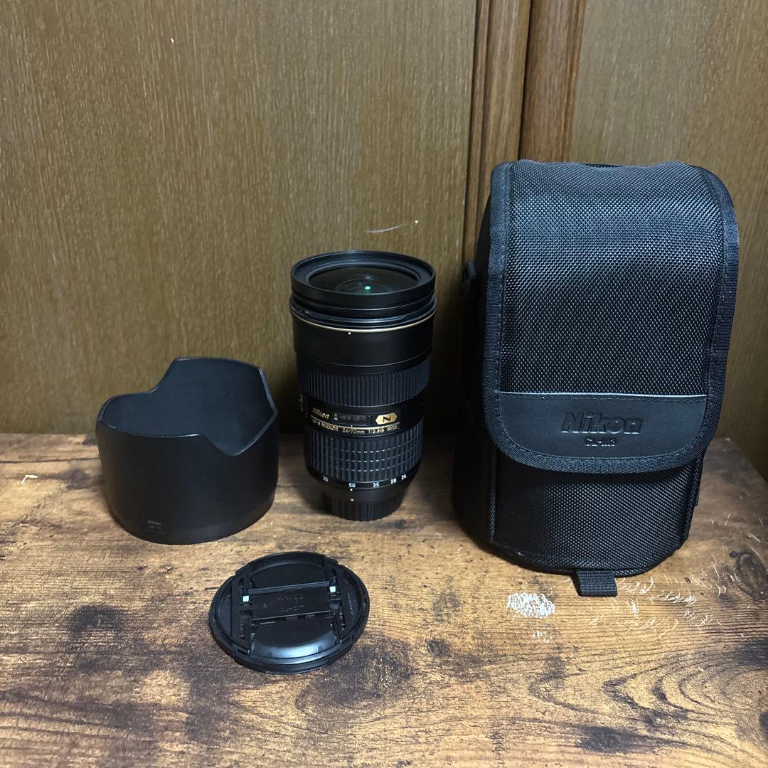nikon af-s nikkor 24-70mm f2.8 g 美品　専用出品