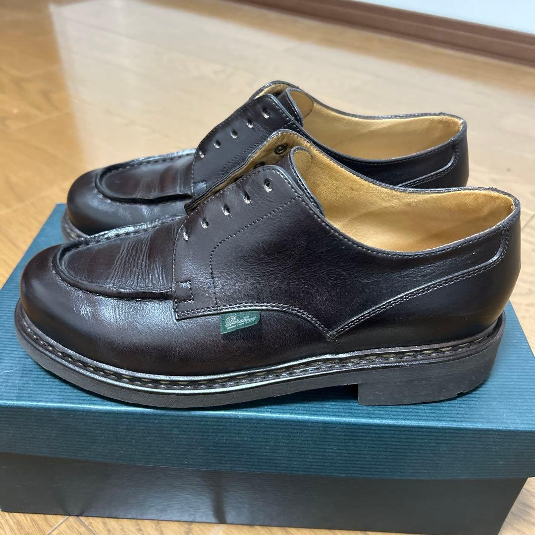 パラブーツ　paraboot シャンボード　カフェUK6.5