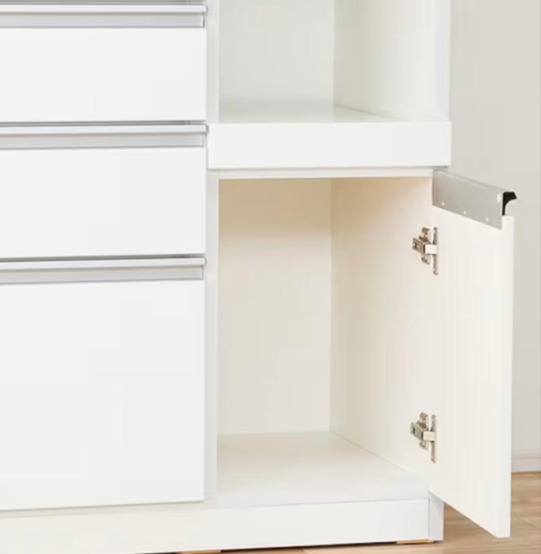 ニトリ食器棚( レジューム120-2TF-H WH/120-2QH-R WH）