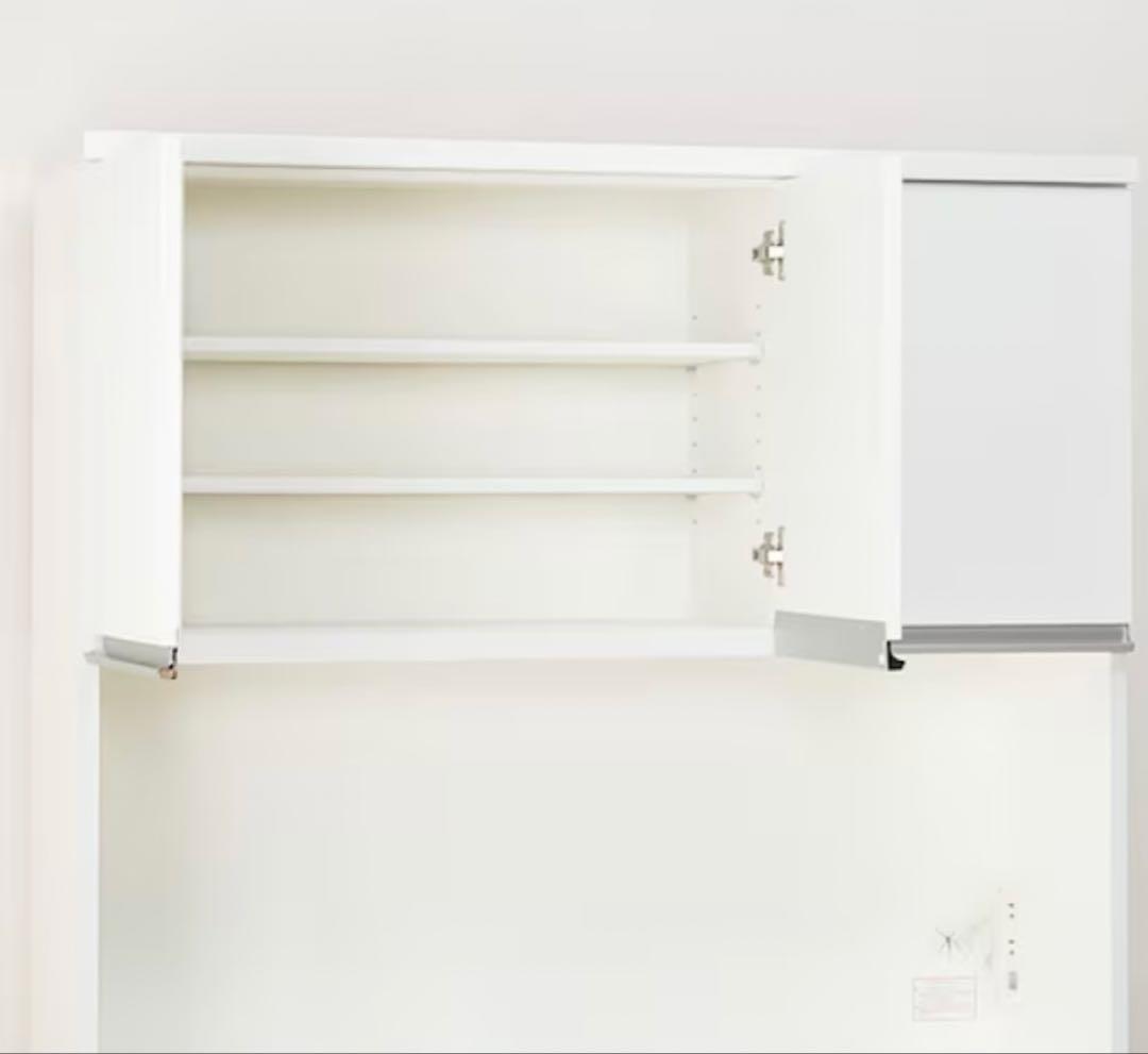 ニトリ食器棚( レジューム120-2TF-H WH/120-2QH-R WH）