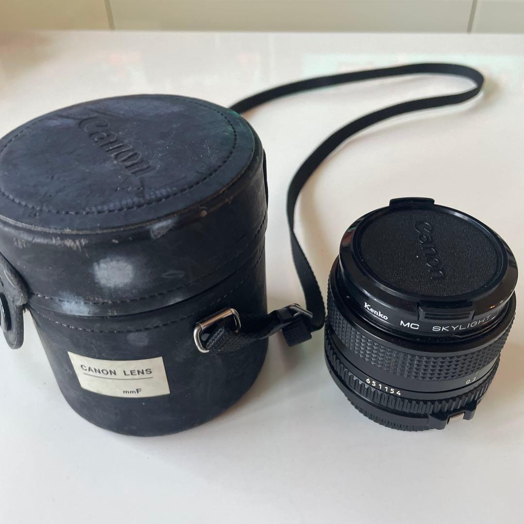 Canon 単焦点レンズ 52mm フィルター付き