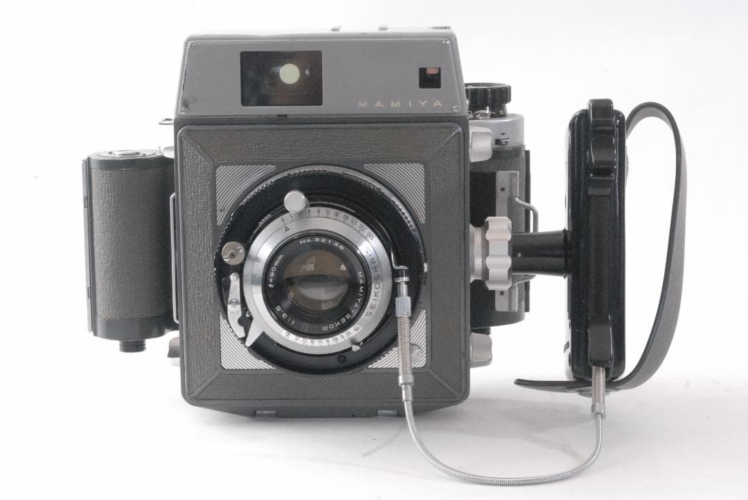 Mamiya 中判カメラ・セコール .90mm・ 6x7フィルムホルダー付き
