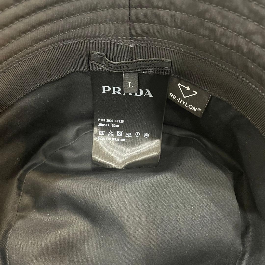 美品　PRADA バケットハット箱付き