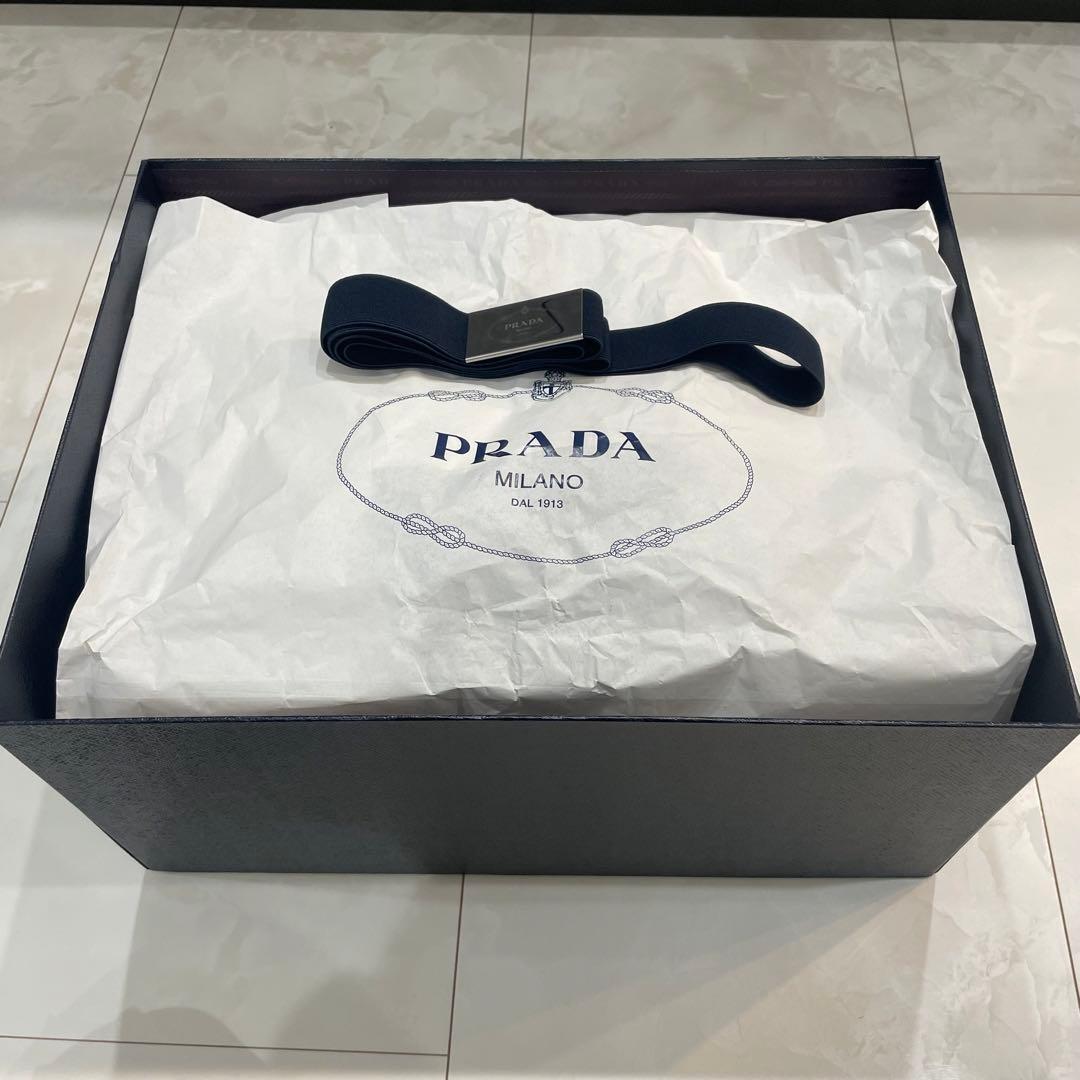 美品　PRADA バケットハット箱付き
