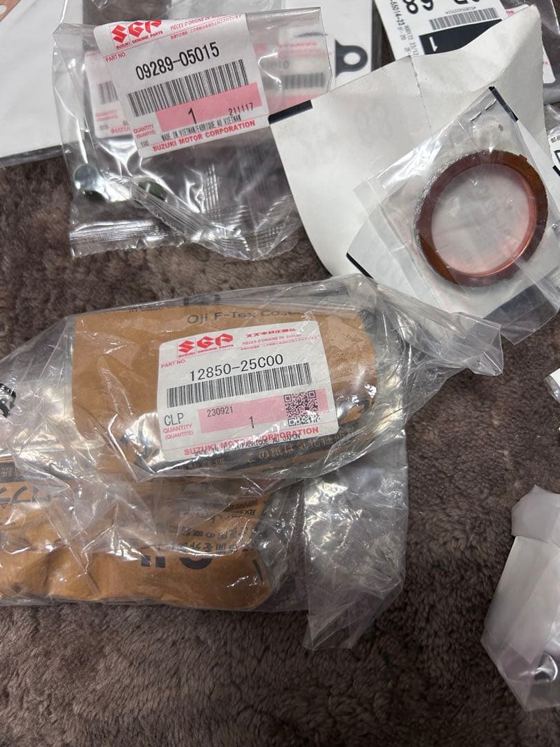 超レア品　SX125R純正カムシャフト＋新品純正部品多数　ジェベル200バンバン