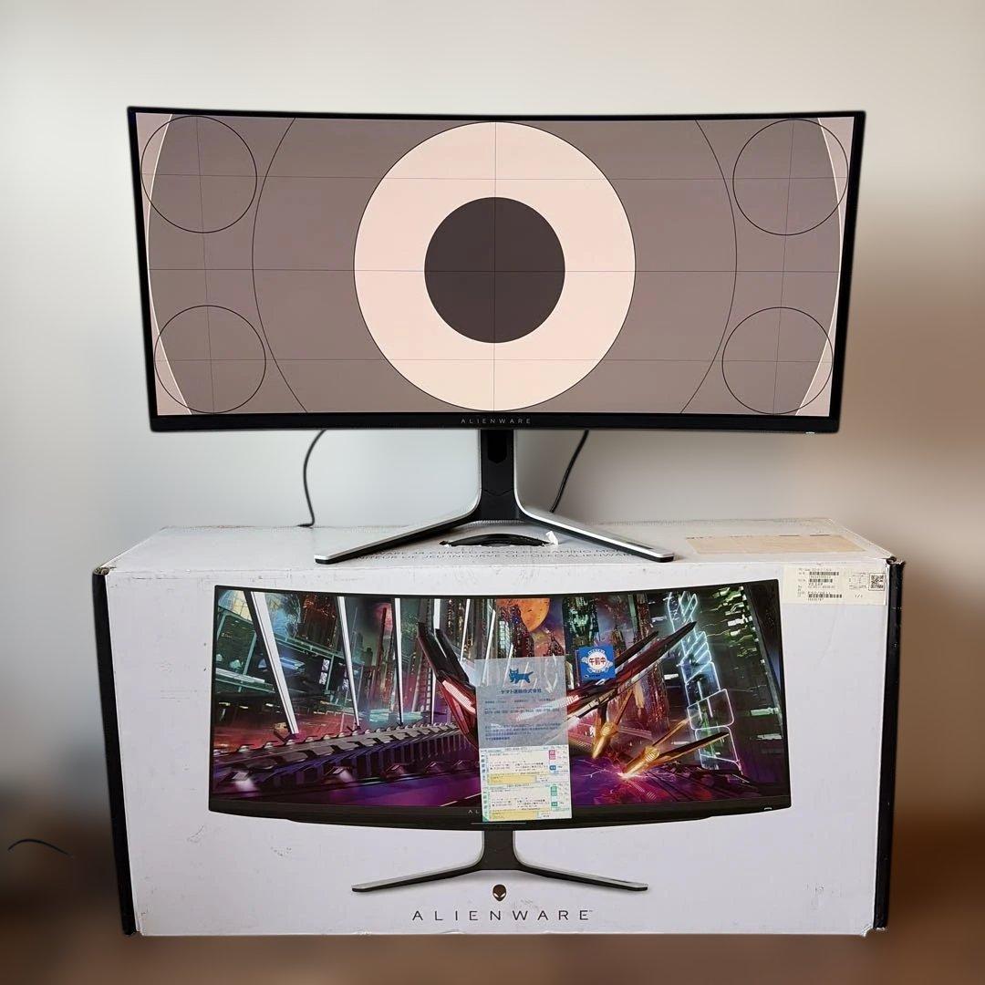 Alienware 34 曲面 QD-OLED AW3423DW モニター