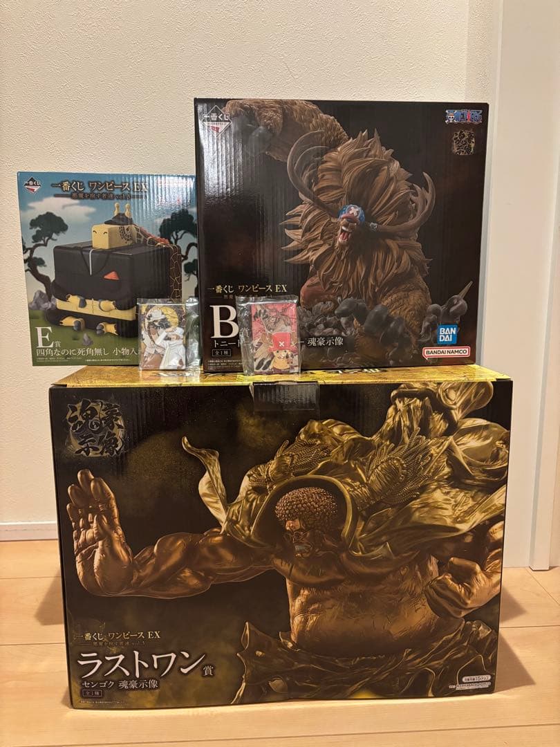 一番くじ ワンピース 魂豪示像 悪魔を宿す者達 B賞＋E賞＋G賞＋ラストワン賞