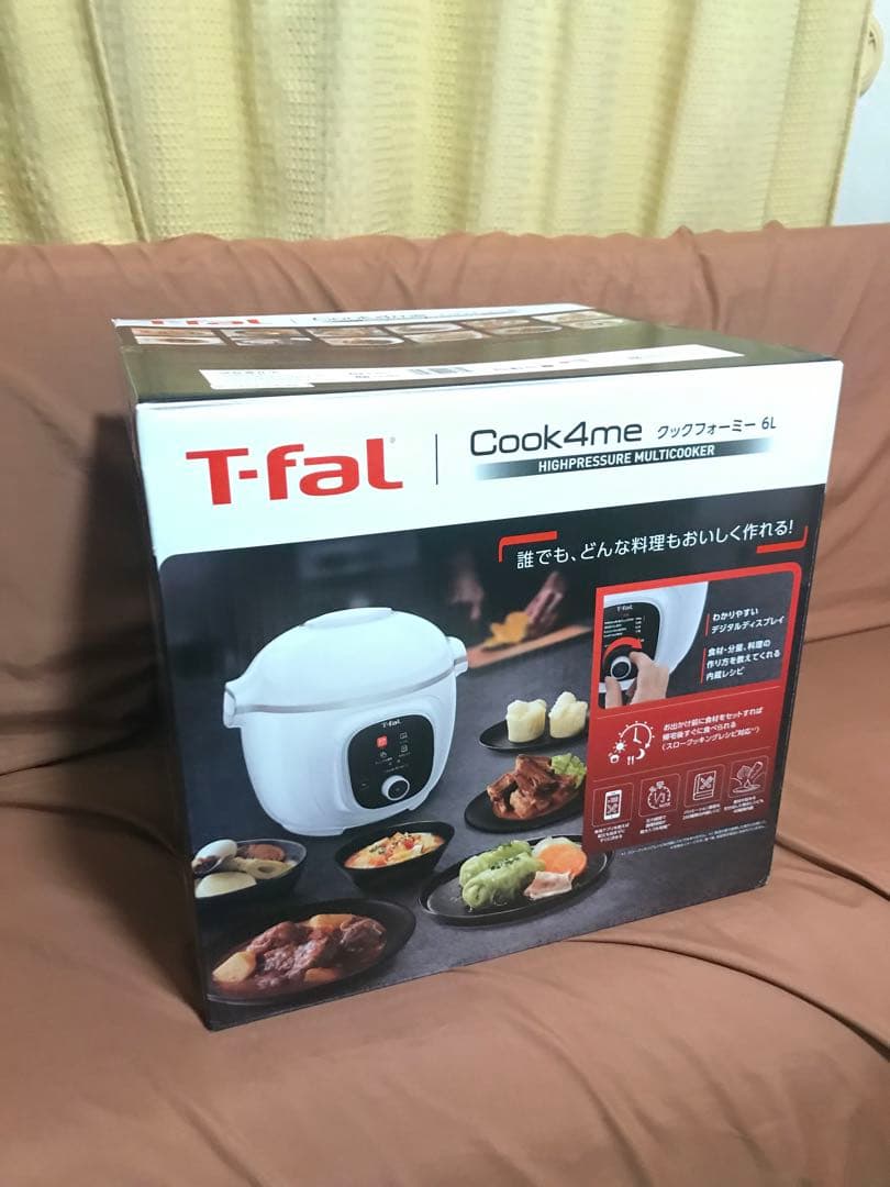 クックフォーミー ホワイト 6L ／T-fal Cook4me 圧力調理器 6L