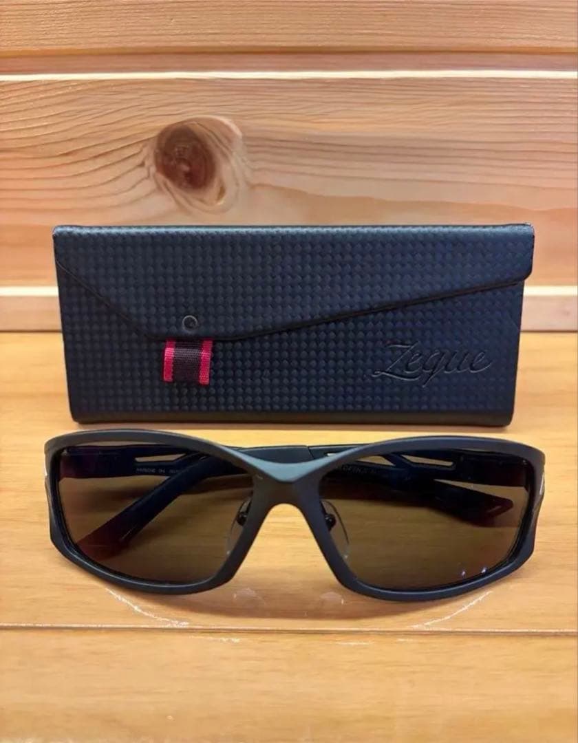 ✨️美品✨️Zequeスポーツサングラス ブラック