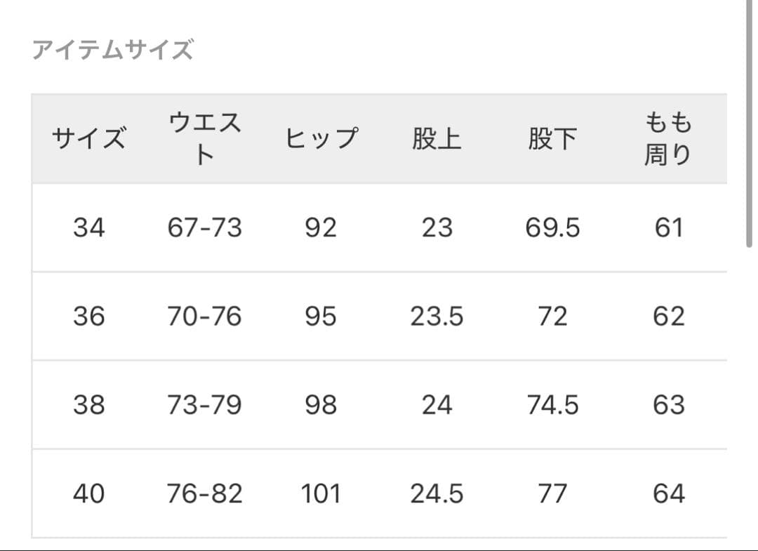 Spick and span【サイズ38】ルーズベイカーパンツ