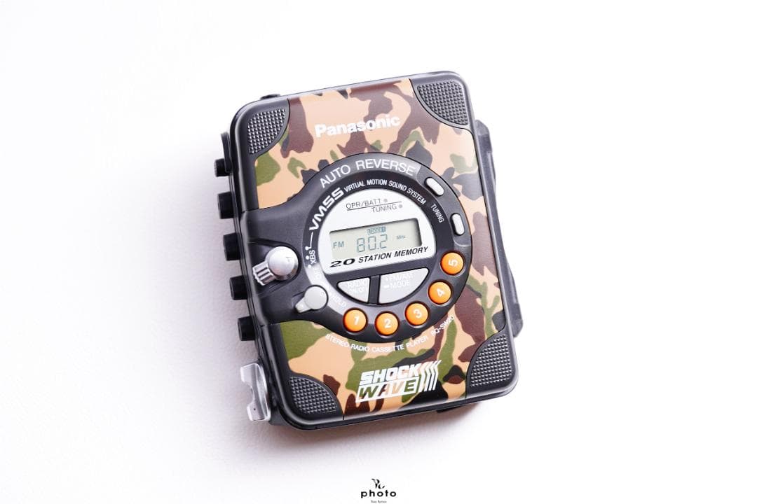 Panasonic SHOCK WAVE カセットプレーヤー RQ-SW20-Z