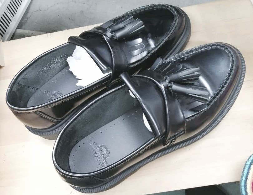 一度だけ使用 ドクターマーチン エイドリアン 美品 黒