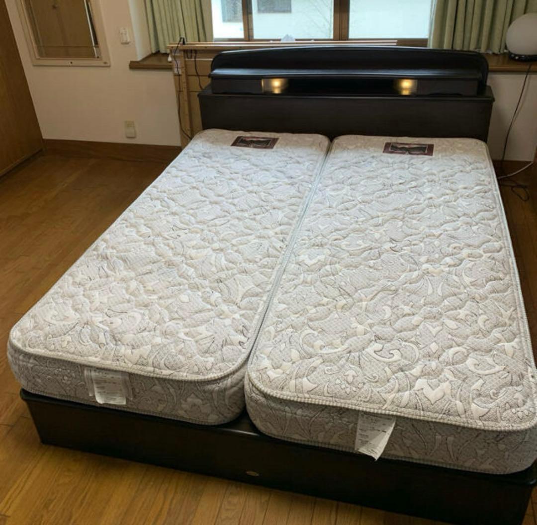 シモンズベット　ベットフレーム　セット　シングル２