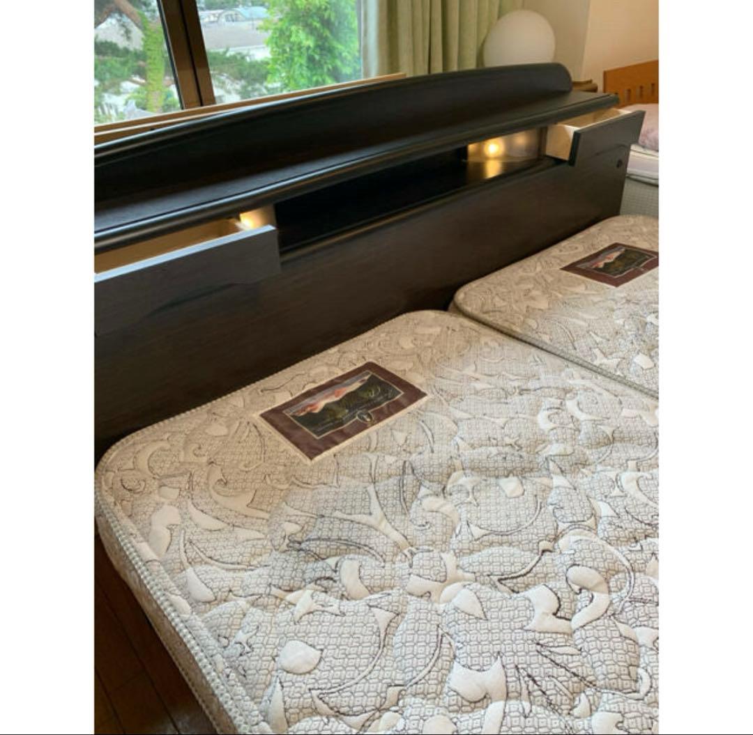 シモンズベット　ベットフレーム　セット　シングル２