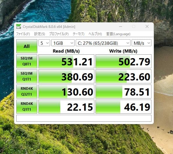 【中古】ミニPC FUNYET N95 16GB DDR4 512GB SSD