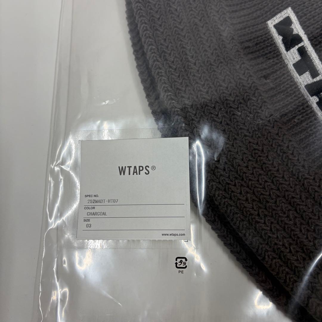 新品 25aw WTAPS CRUSHER HAT コットンニットハット
