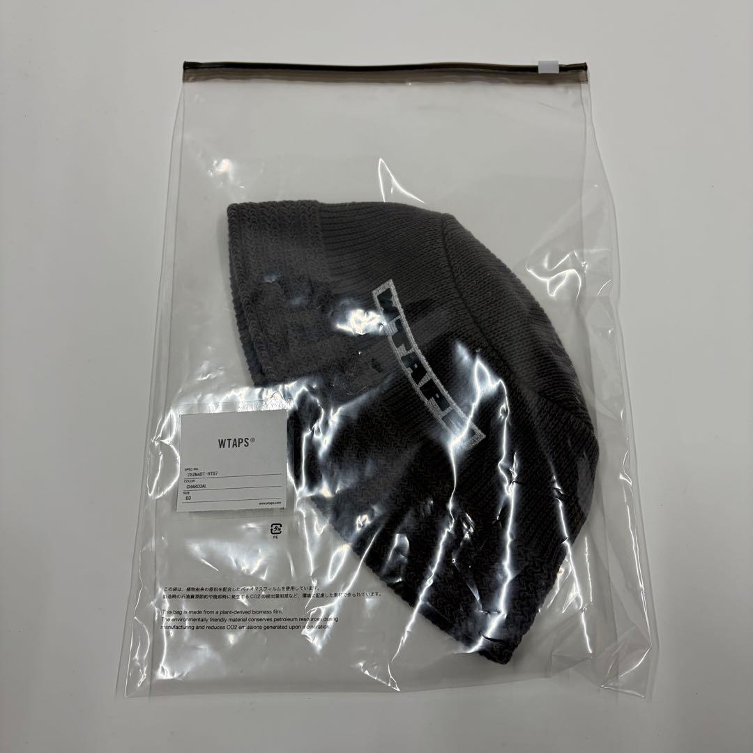 新品 25aw WTAPS CRUSHER HAT コットンニットハット