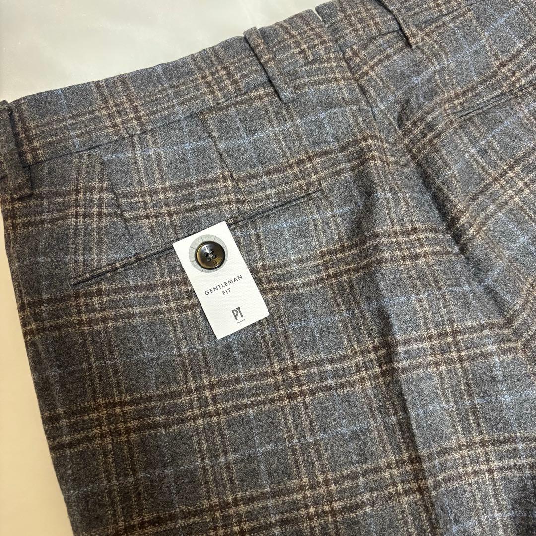 新品未使用 PT TORINO ピーティートリノ ウール パンツ スラックス46