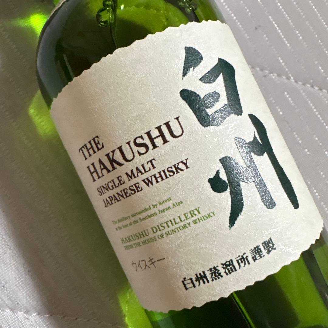 山崎4本　白州1本　シングルモルトウイスキー 180ml