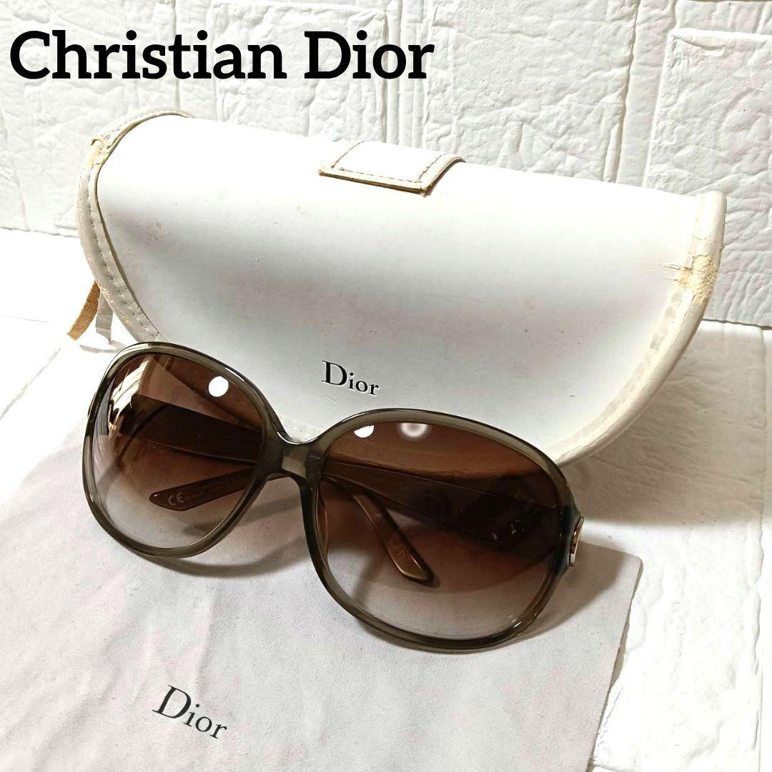 588 クリスチャンディオール サングラス DIOR1 ダークブラウン イタリア