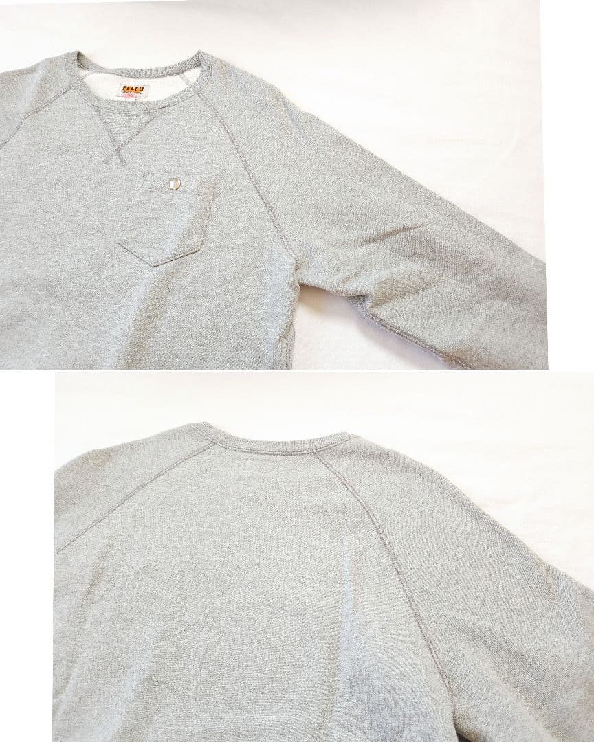 ◇mzk様◇Felco　フェルコ　良品　スウェット　ガゼット　グレー　L