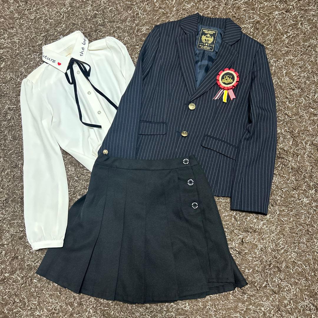 卒服　レピピアルマリオ　卒業入学式　フォーマルセット　160cm【匿名配送】