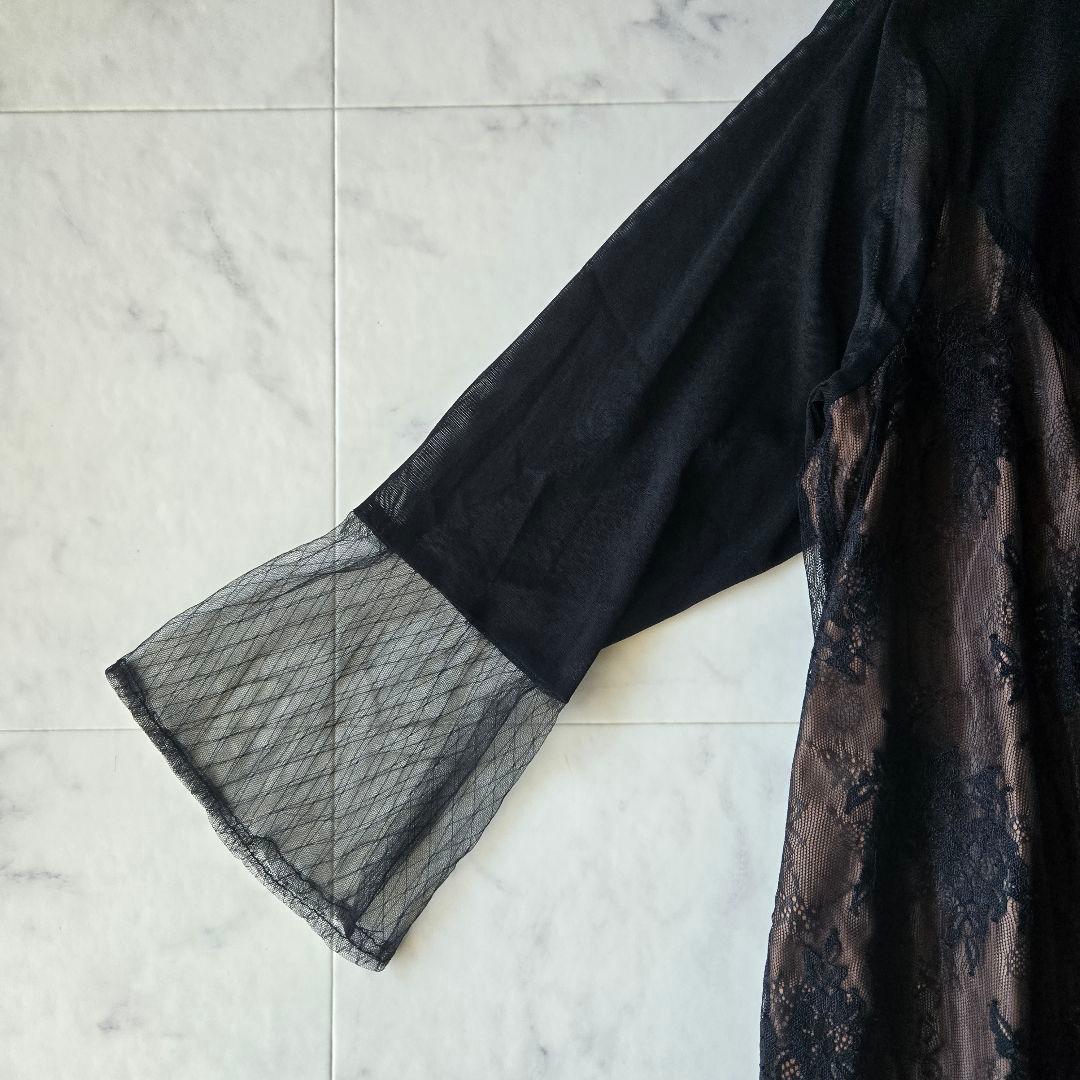 新品✨カラルス　パーティードレス　5L　オケージョン　ブラック　ブラウン　レース