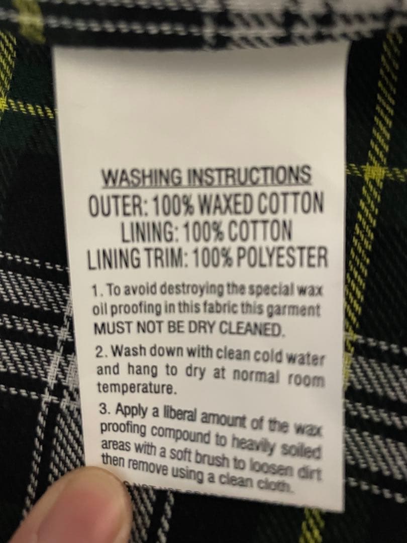 UK製 Rockall Outdoor オイルドジャケット　バブアー