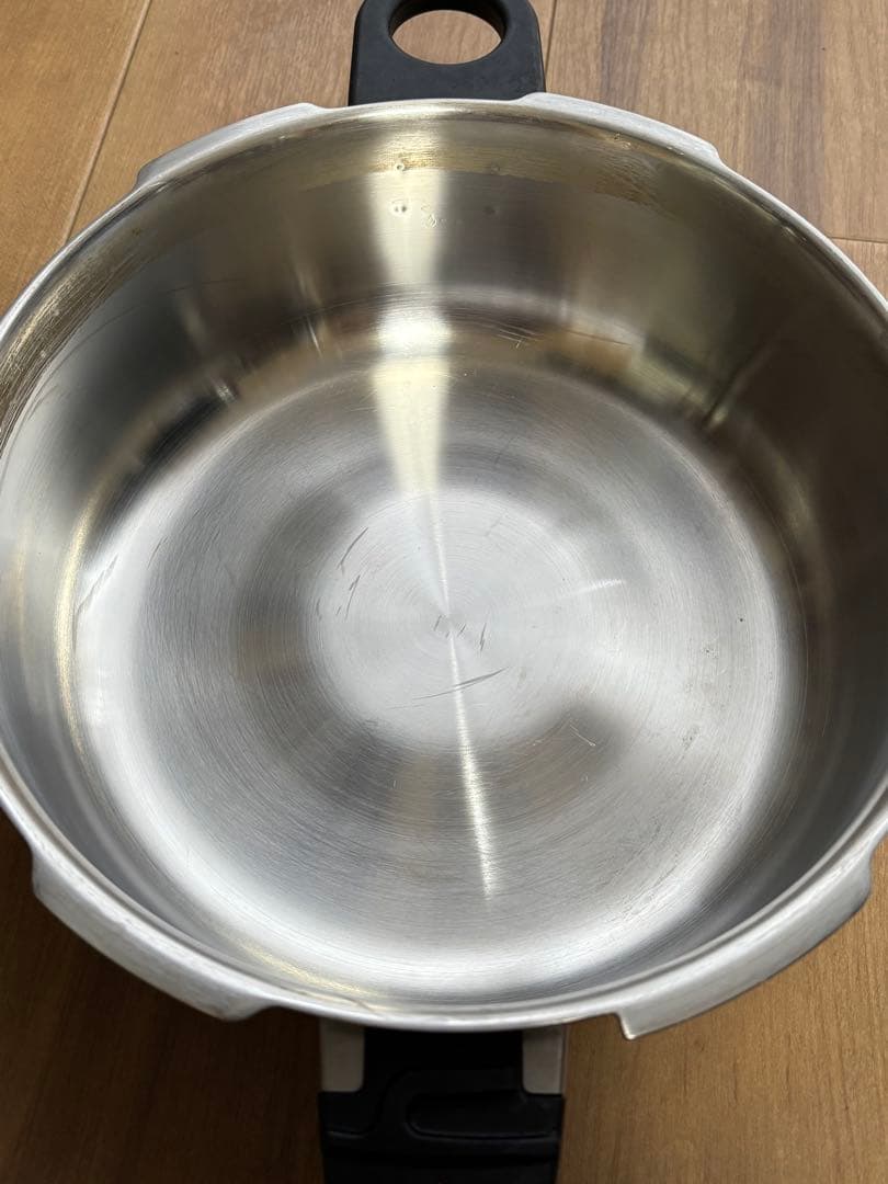 アサヒ軽金属　活力鍋3.0ℓ 蒸し器　レシピ本付き